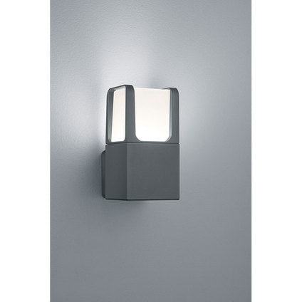 GARDEN WALL LAMP E27 60W 20CM ANTHRACITE BELIGHT
