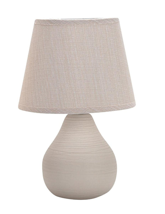 TABLE LAMP 40W, E14, COLOR LIGHT GRAY
