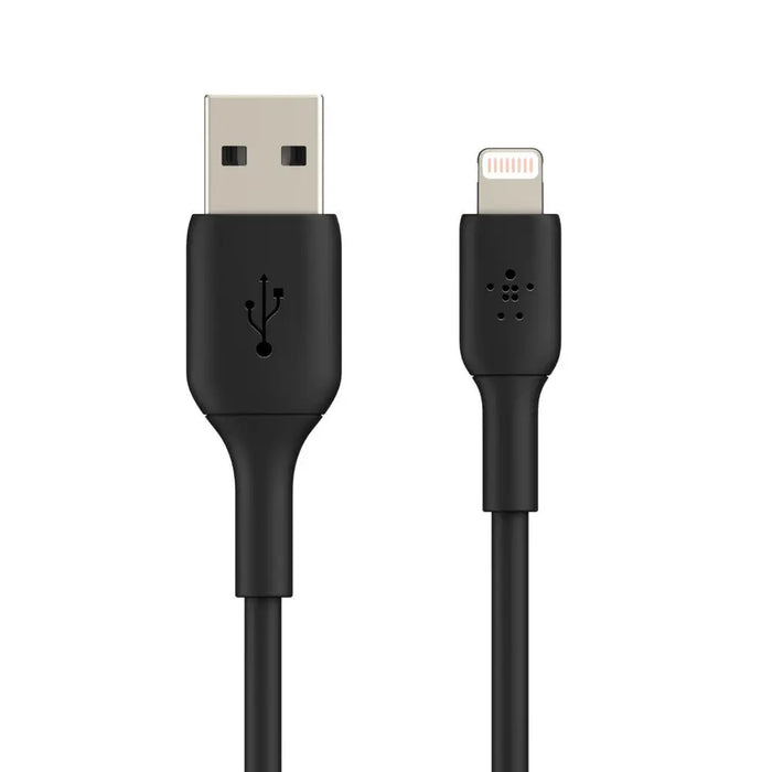 BELKIN PVC USB CABLE USB-A - LIGHTNING 1M BLK - USB cablesKBA-USB<<<Cables and adaptersKBA<<<ActionPL