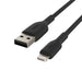 BELKIN PVC USB CABLE USB-A - LIGHTNING 1M BLK - USB cablesKBA-USB<<<Cables and adaptersKBA<<<ActionPL