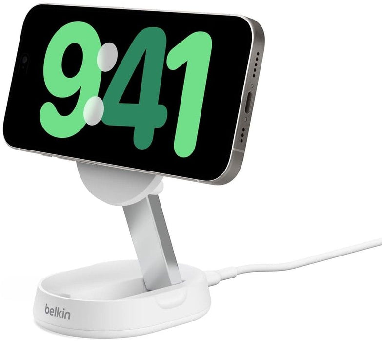 Belkin Wireless Charger - Boost Charge Pro Convertible, Qi2, 15W, white
