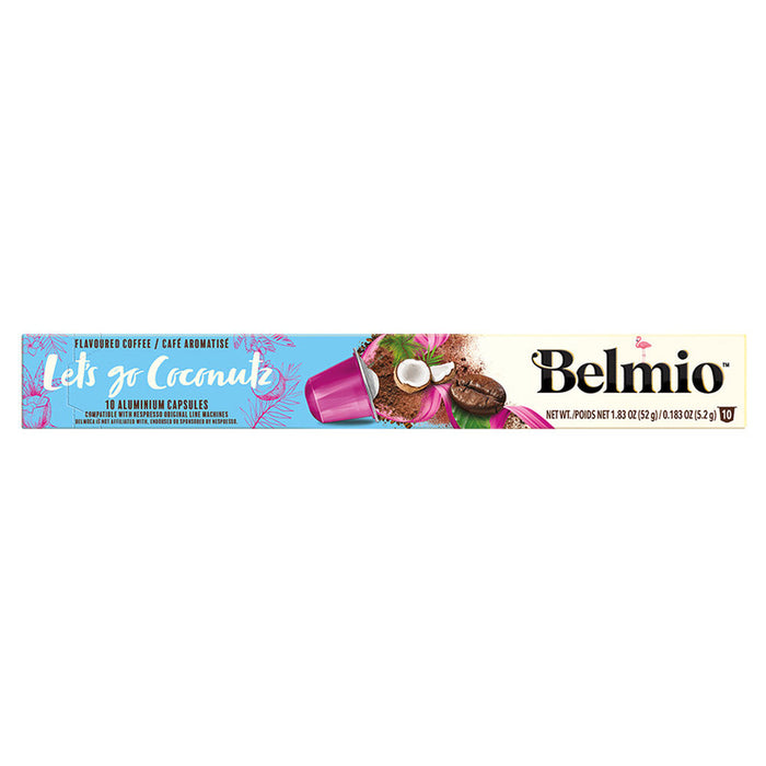 CAFE BELMIO LET'S GO COCOCNUTZ NES 10PCS