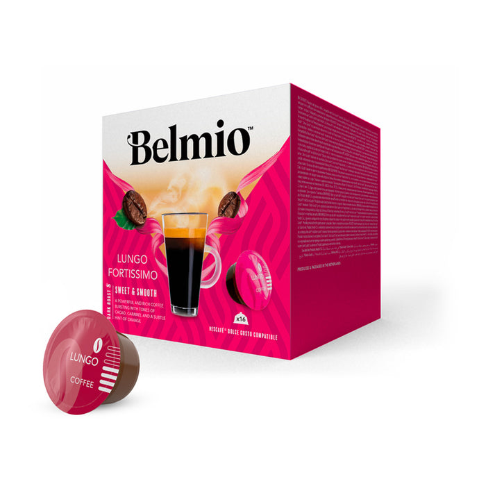 CAFE BELMIO DG LUNGO FORTISSIMO 16PCS