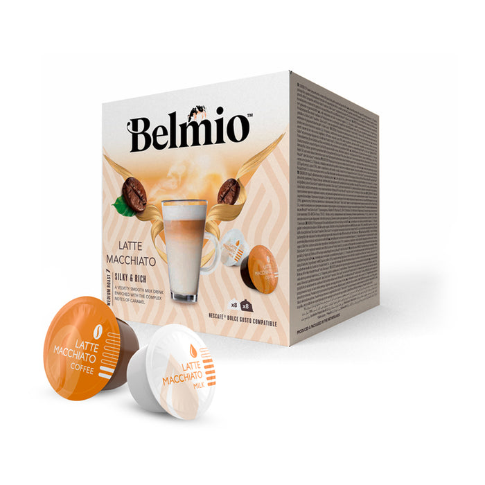 CAFE BELMIO DG LATTE MACCHIATO 16PCS