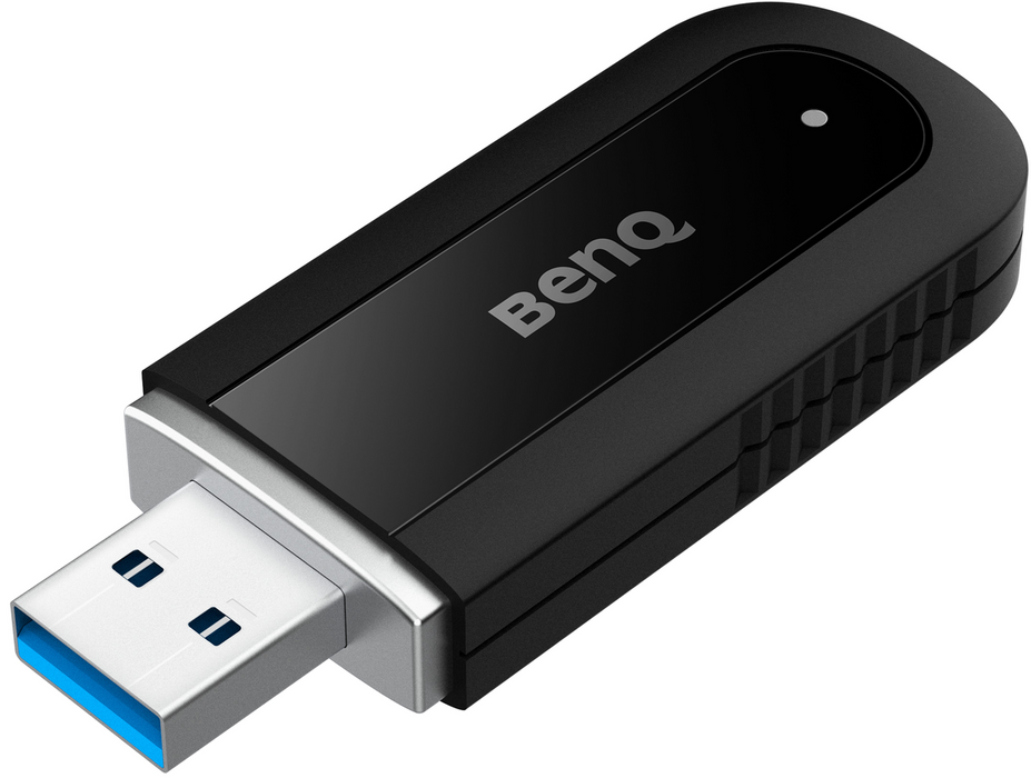 Wireless dongle for interactive display BenQ, IFE WD02AT BLACK, WI-FI 6 + BT5.2 WIRELESS DONGLE