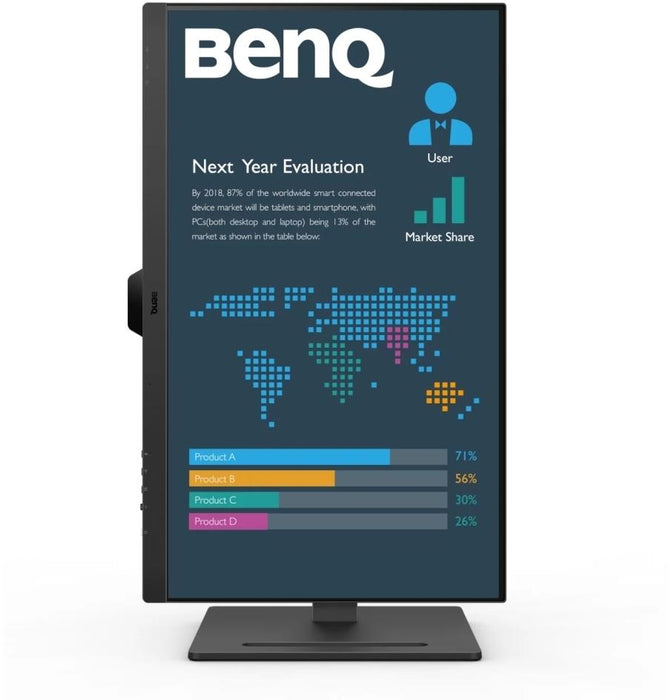 Monitor BenQ BL2790QT, 27 inch, IPS QHD, DisplayPort, HDMI, USB-C, Black