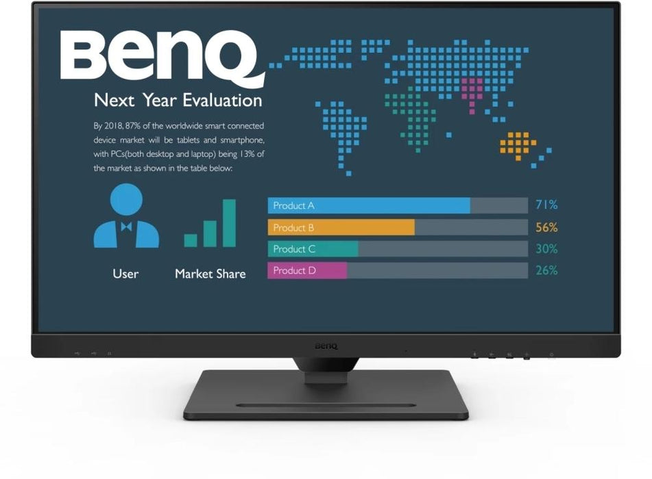 Monitor BenQ BL2790QT, 27 inch, IPS QHD, DisplayPort, HDMI, USB-C, Black