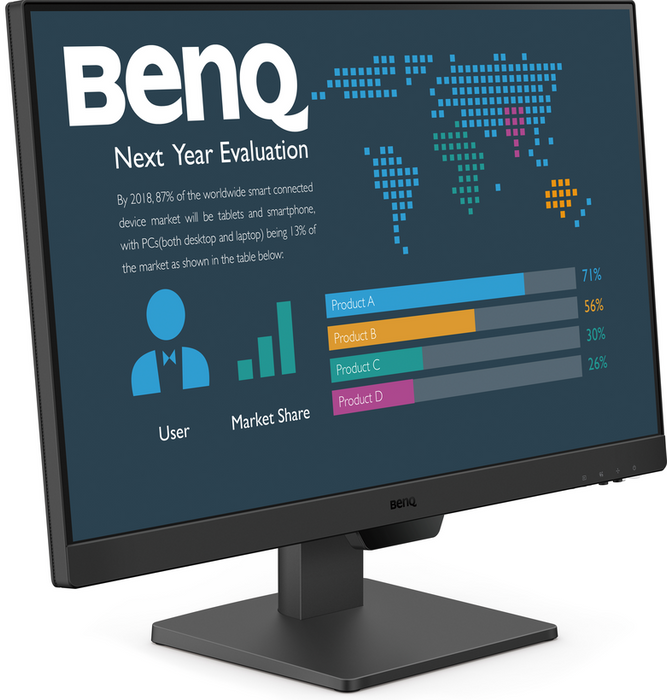 Monitor BenQ BL2490, 24" IPS FHD, 100Hz, HDMI, DP