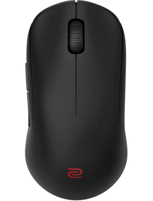 BenQ ZOWIE U2 Wireless Mouse For Esports, Size M, 60g, up to 1000 Hz, up to 3200 DPI, Symmetrical design, Inward-curved on both sides for agility during multi-angle movement, Wireless design w/enhanced receiver, Driverless, plug and play