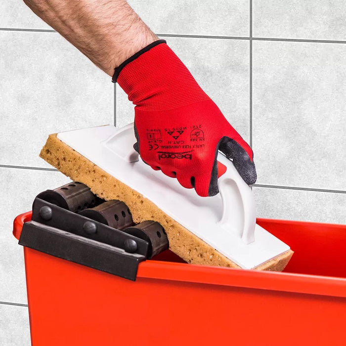 GROUTING BUCKET WITH 3 ROLLERS BEOROL 20L