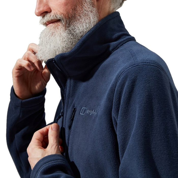 BERGHAUS Prism Half Zip Polartec® Fleece - men's fleece sweatshirt, size L (blue)