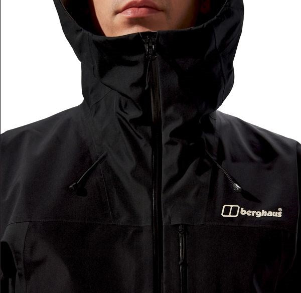 Berghaus RIDGE-SEEKER GTX JKT BLK/BLK membrane jacket size XL
