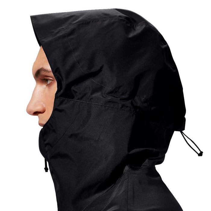 BERGHAUS Deluge Pro 3.0 - men's rain jacket, size L (black)