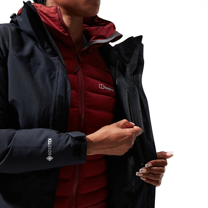 BERGHAUS Hillwalker Gore-Tex InterActive Jacket - women's jacket, size M (black)
