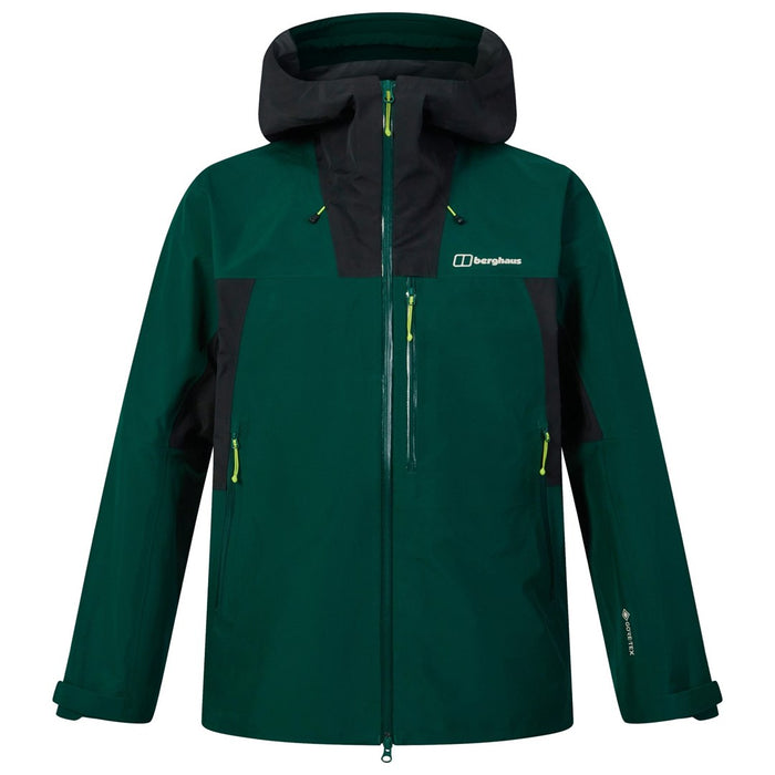 Berghaus Ridge-Seeker GTX Jacket size M green + Berghaus M RIDGE-SEEKER GTX PANT BLK/BLK size 32