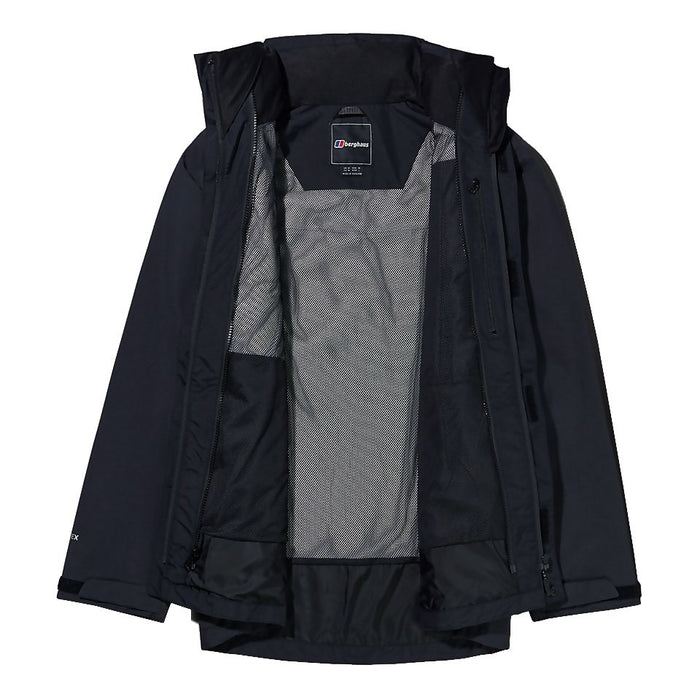 Berghaus Deluge Pro 3.0 Jacket Size M Black + Berghaus Hillwalker IA Shell Jacket Size M Black