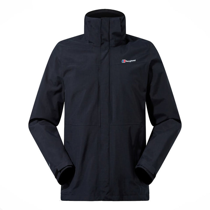 Berghaus Deluge Pro 3.0 Jacket Size M Black + Berghaus Hillwalker IA Shell Jacket Size M Black