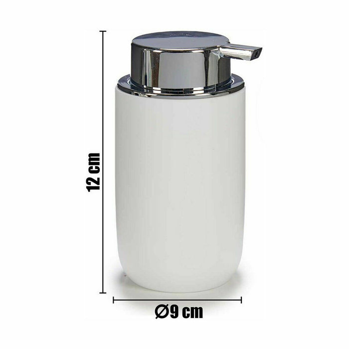 Bath Set Berilo White polypropylene 16,5 x 29,5 x 17 cm 4 Pieces (6 Units)