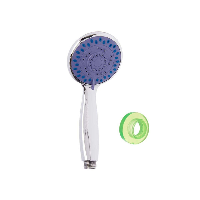 Shower Rose Berilo Purple Silver Metal 8,5 x 20 x 8,5 cm (12 Units)