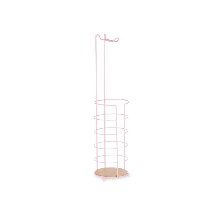 Toilet Roll Holder Berilo Pink 16,5 x 63,5 x 16,5 cm (4 Units)