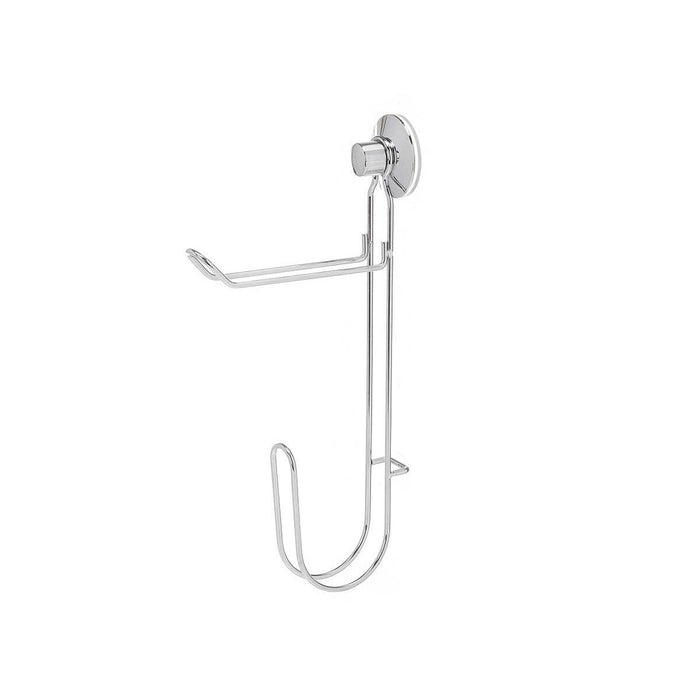 Toilet Roll Holder Berilo Metal Steel ABS 3 x 32 x 15 cm Double (12 Units)