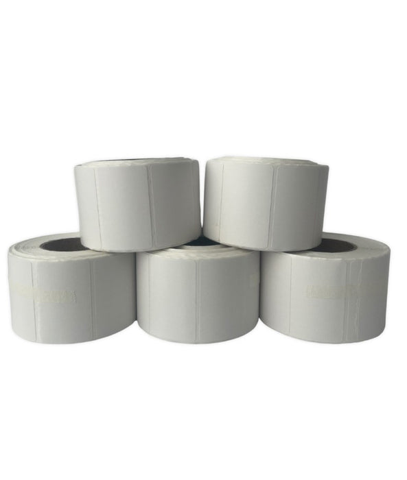 BSTech Thermal paper roll for cash registers, thermal printers. Ideal for printing receipts and transaction confirmations, provides clear and durable prints that are resistant to fading. 80mmx80m 5 pieces