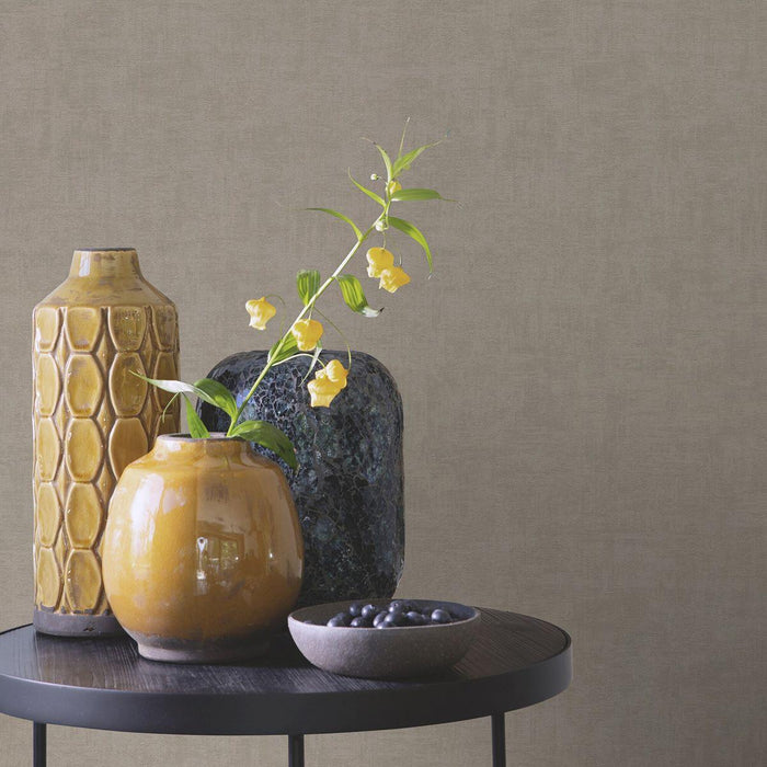 WALLPAPER DUPLEX TONI BAD GRAY-BEIGE PLASTER