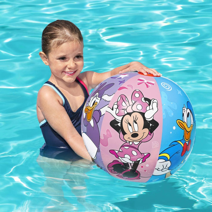Bestway Inflatable Beach Ball - Mickey & Friends, 51 cm