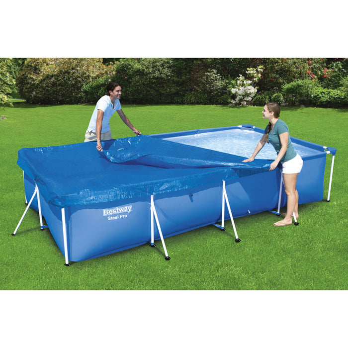 POOL COVER 400X211CM BESTWAY 58107