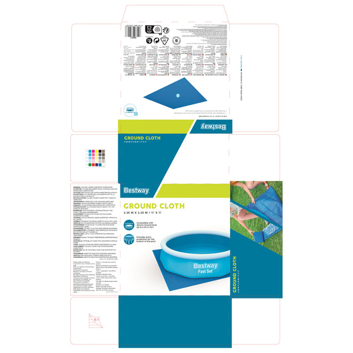 POOL MAT 335X335CM BESTWAY 58001