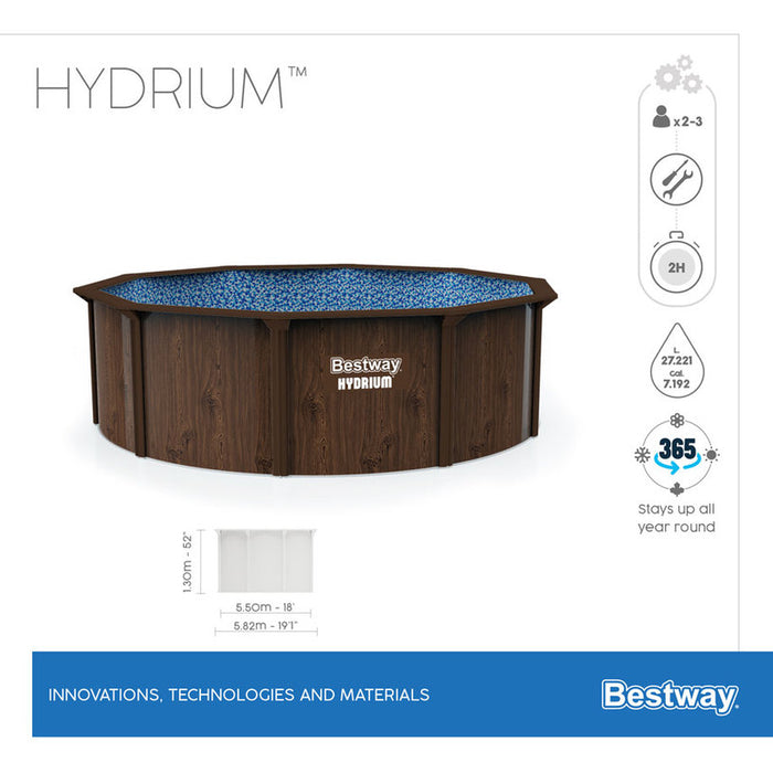 SWIMMING POOL F550X130CM HYDRIUM BESTWAY 561CS