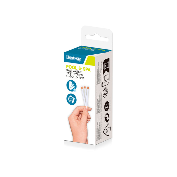 BESTWAY 58767 SALTWATER POOL & SPA TEST STRIPS