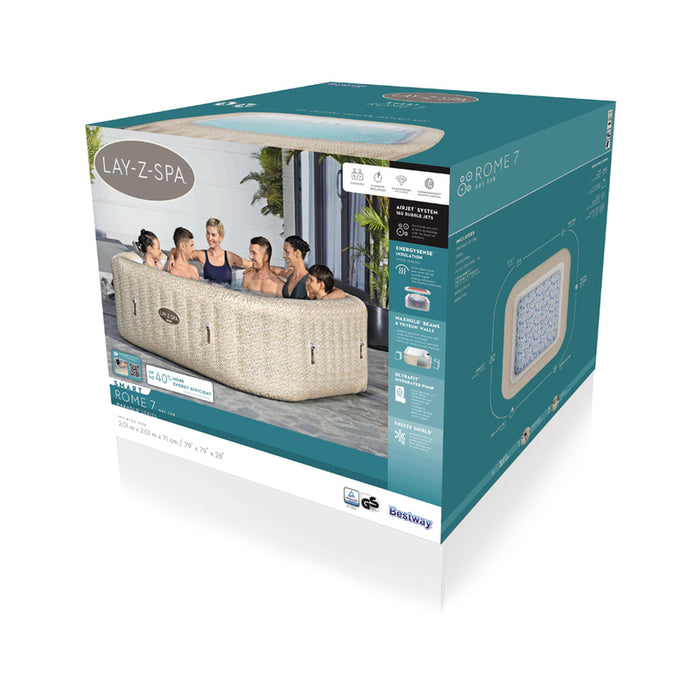 INFLATABLE JACUZZI 201X71CM ROME BESTWAY 6001M