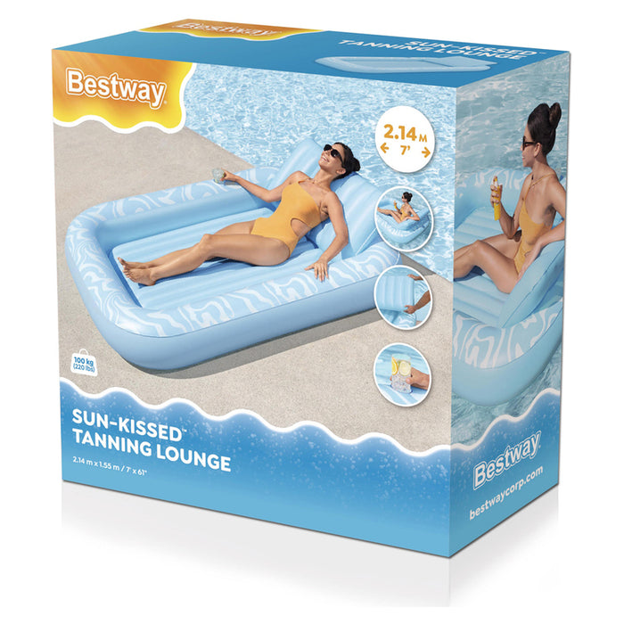 MATTRESS 214X155CM SUN-KISSED LOUNGE BESTWAY 43838