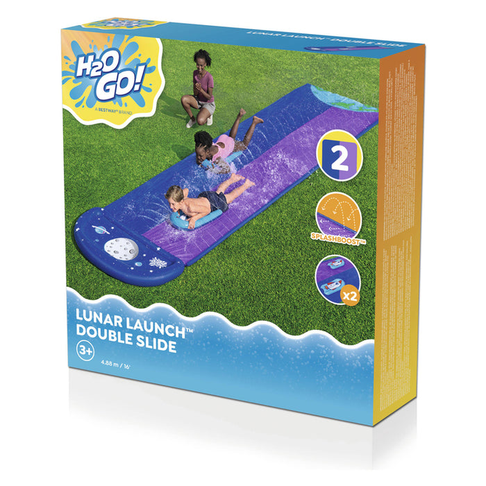 WATER SLIDE 488CM DOUBLE SLIDE BESTWAY 52642