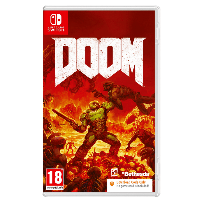 DOOM 2016 Game - Code in Box (NSW)