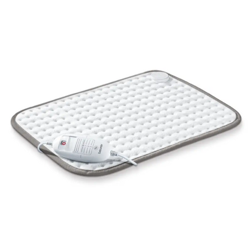 Beurer HK LE Cosy and soft heat pad; 3 temperature settings automatic switch off after 90 min; washable on 30°; White