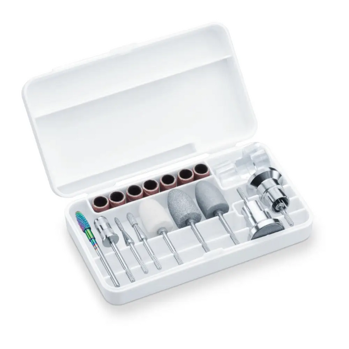 Beurer MP 200 Manicure/pedicure station - 3 functions in one device: Nail cutter UV/LED lamp and nail dust extractor;