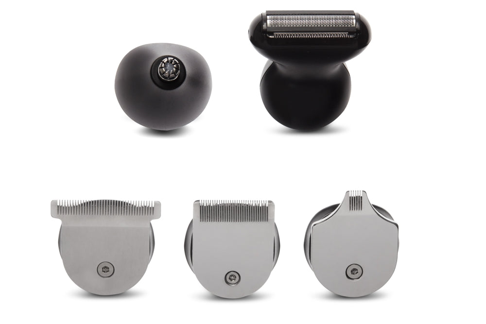 Beurer MN9X body groomer, 11 attachments with 16 cutting lengths for trimming and shaving on the entire body, Waterproof (IPX7),  Quick-charge function, LED display, Incl. practical hard case