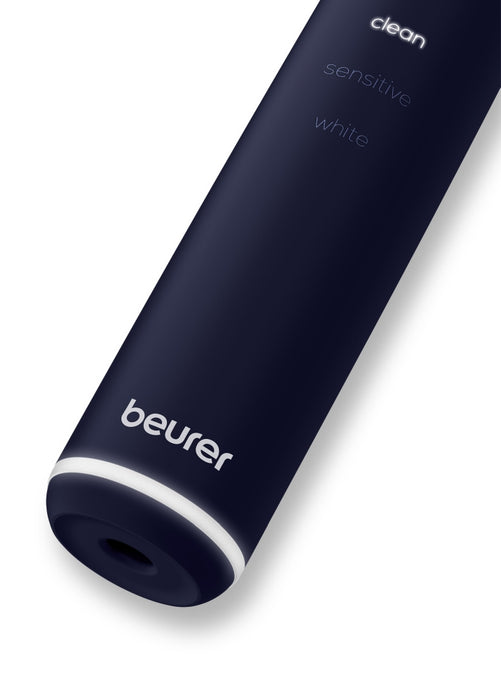 Beurer TB 50 Electric toothbrush; Integr. pressure sensor; 3 cleaning programs; 45 days Battery life; 2-min timer; Oscillating, pulsating, brushing technology; Incl. charger, USB cable with adapter, storage box & CBH; black