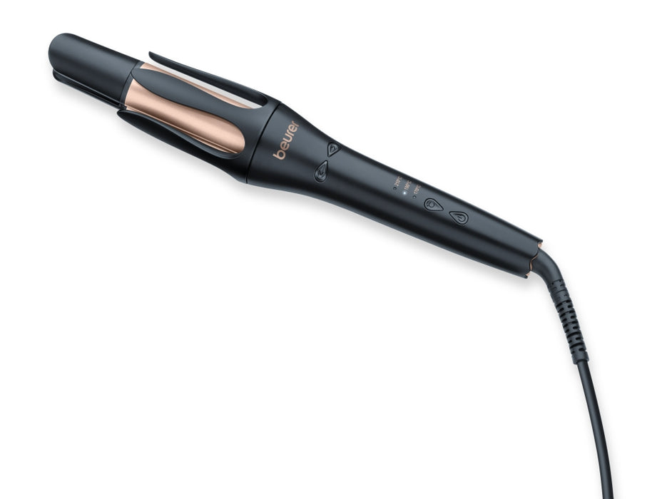 Beurer HT 75 Automatic Hair Curler, 4-way ion outlet, 3 temperature settings: 170, 190, 210°C, Ceramic and tourmaline-coated, Smart timer