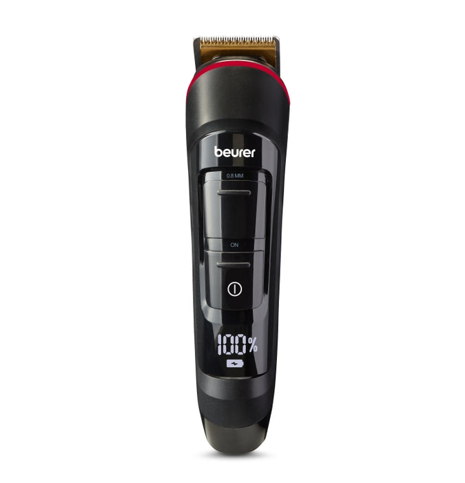 Beurer MN4X beard styler, 2 Attachments, slim titanium contour blade, Batter
