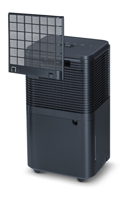 Beurer LE 150 Air Dehumidifier, up to 12 litre/day; rooms  30 m2 (72 m3); Laundry drying function; Removable tank: 2.0 l; Automatic mode; Night mode; Timer;  2 fan levels; Environmentally friendly refrigerant R290