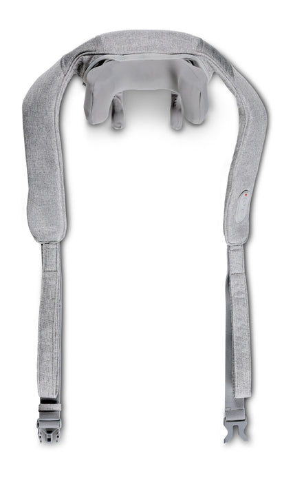 Beurer MG 154 3D Battery-Powered Neck Massager, 4 massage heads + 2 massage fingers;  2 speed; Hands-free; Automatic switch-off; Heat function; Washable removable cover