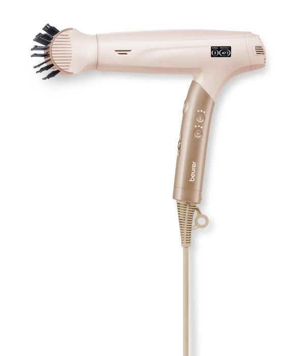 Beurer HC 150 FusionDry Pro Hair dryer + Beurer BS 47 Illuminated cosmetics mirror with practical magnetic holder