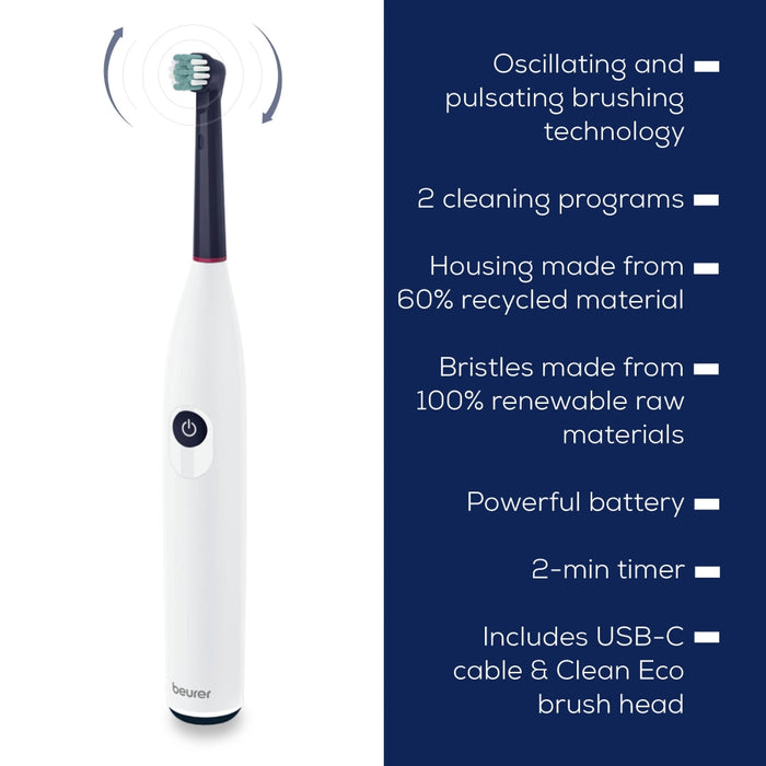 Bundle TB 15 Electric toothbrush+ 4 pcs. Clean