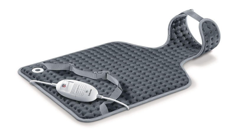 Beurer HK 64 Back & neck heat pad; Soft, cosy material; Automatic switch-off; BSS; Machine-washable at 30°C; Fast heating; 3 Illuminated temperature settings