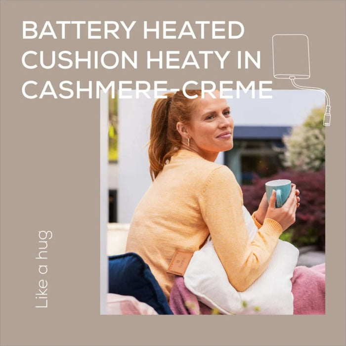 Beurer HK 77 Heaty cashmere-creme + Beurer KS 19 Pure White