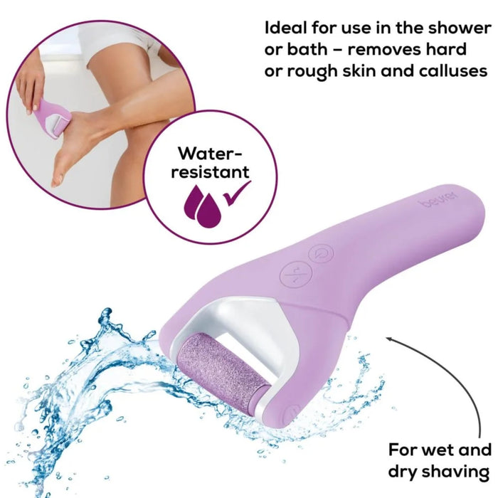 Beurer MP 59 Hornhautentferner Wet & Dry / Callus remover Wet & Dry