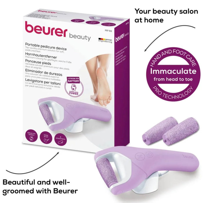 Beurer MP 59 Hornhautentferner Wet & Dry / Callus remover Wet & Dry